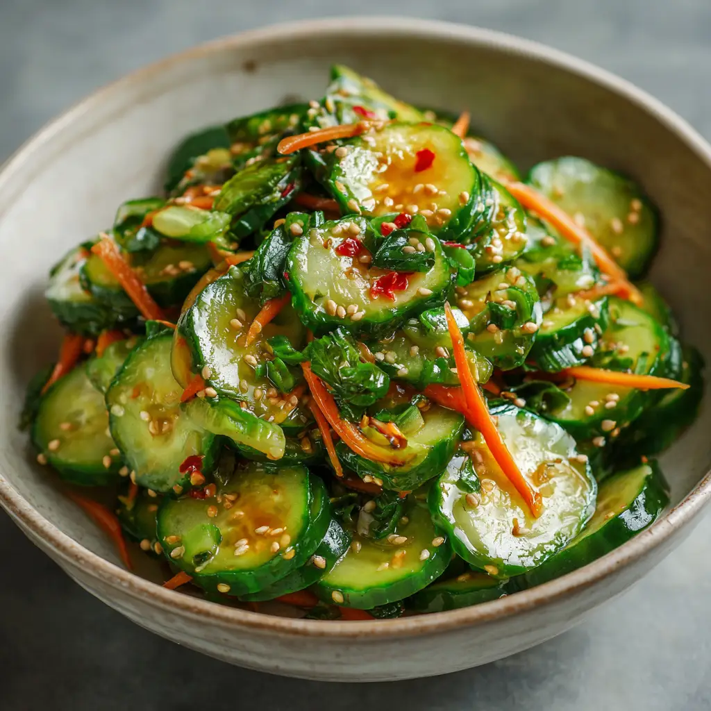 Korean Cucumber Salad Recipe