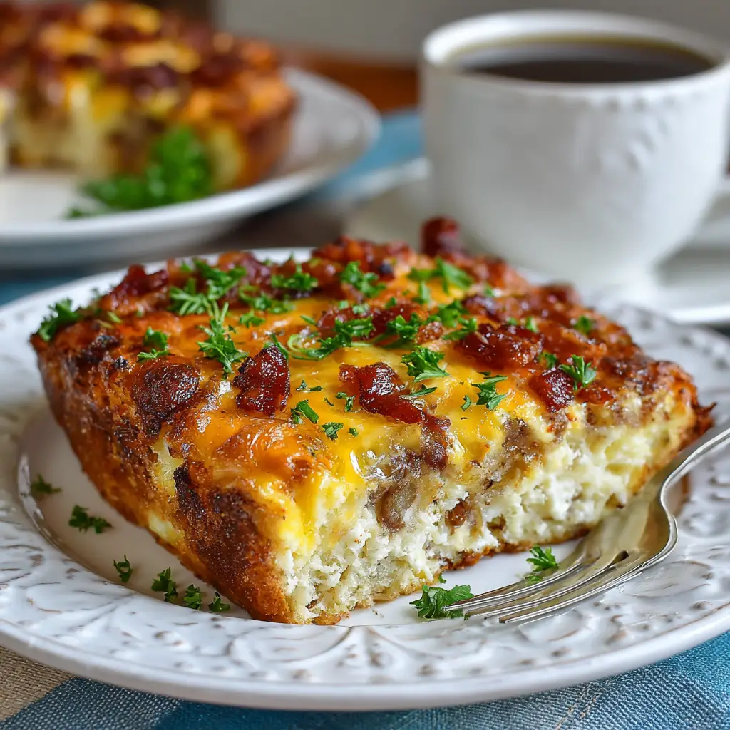 Make Ahead Breakfast Casserole