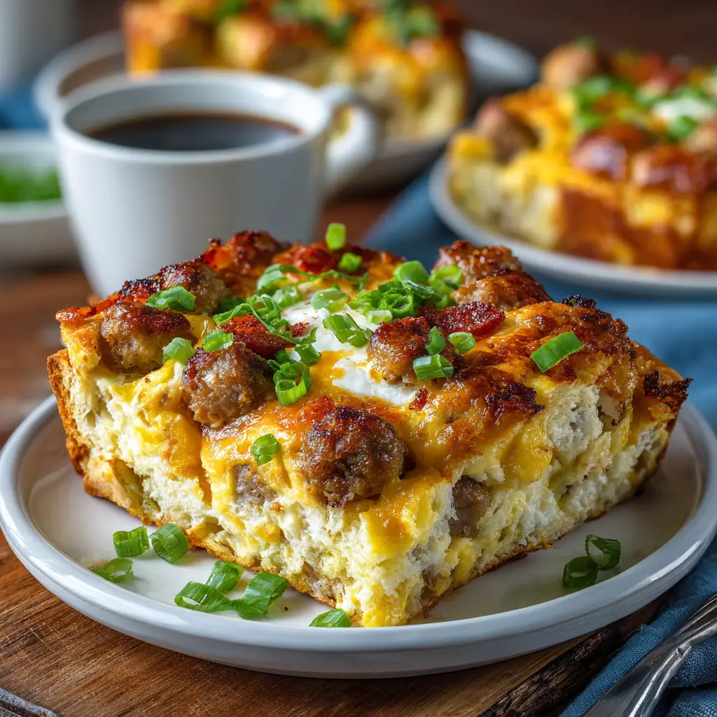 Make Ahead Breakfast Casserole