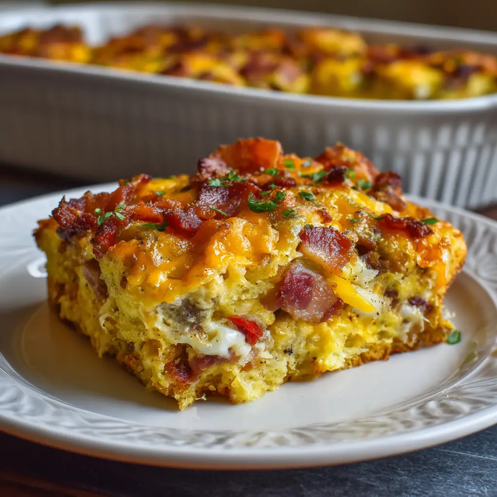 Overnight Breakfast Casserole
