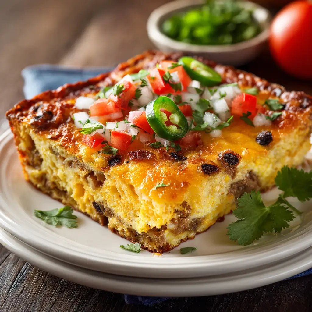Southwestern Breakfast Casserole