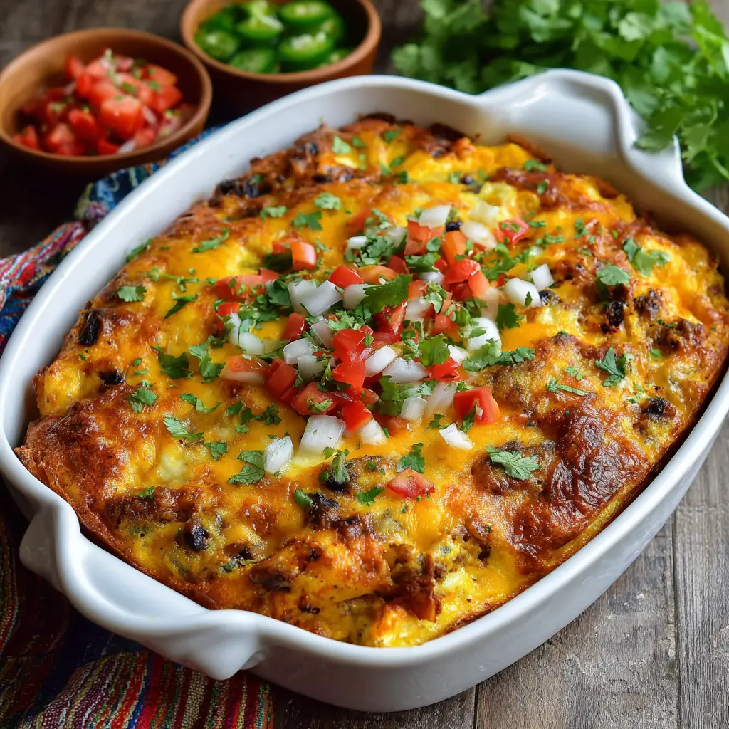 Southwestern Breakfast Casserole