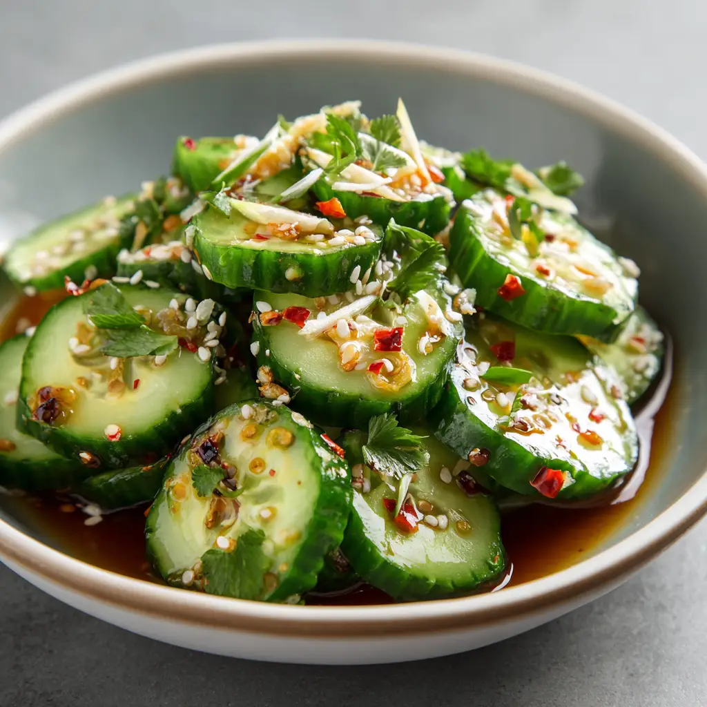 Spicy Cucumber Salad Recipe