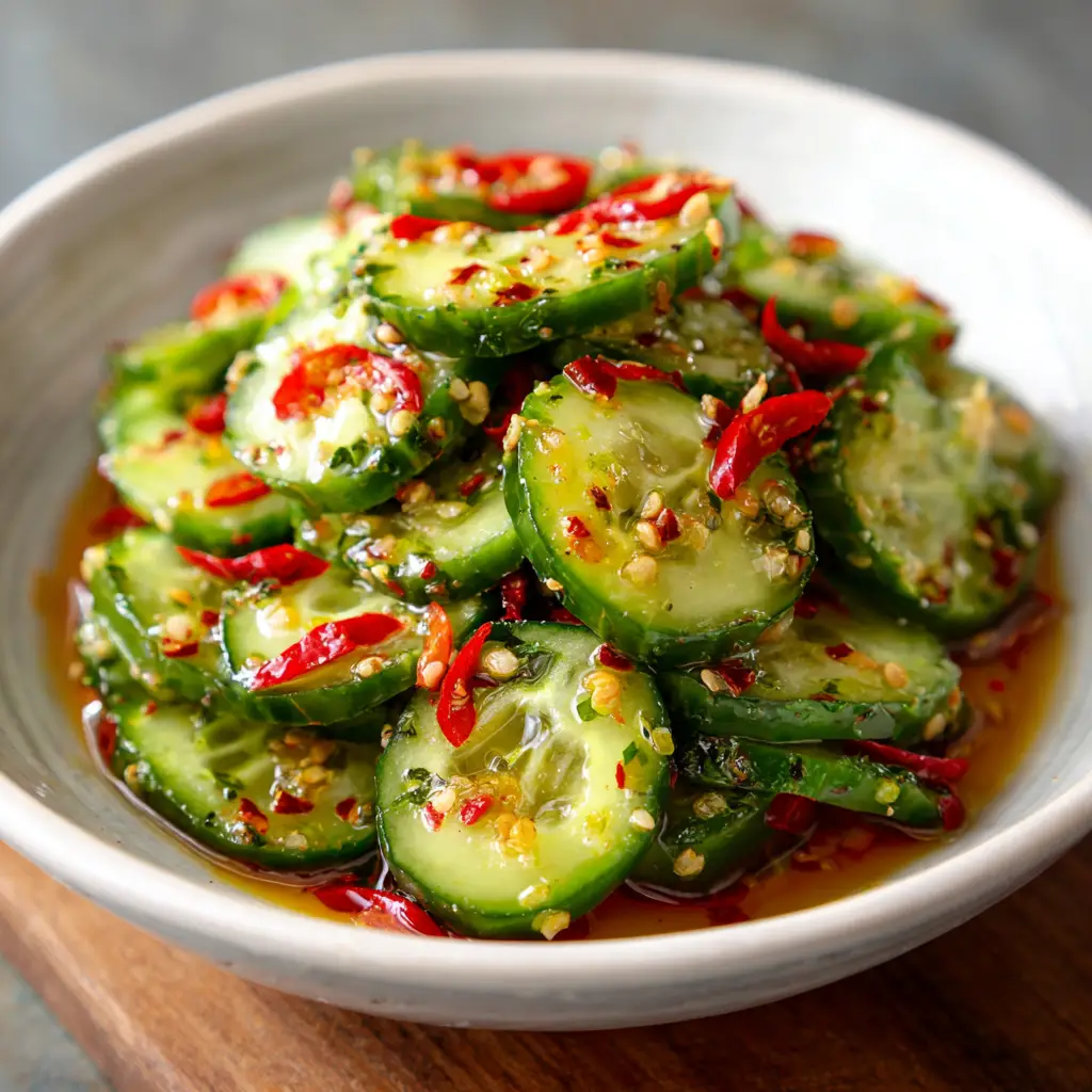 Spicy Cucumber Salad Recipe