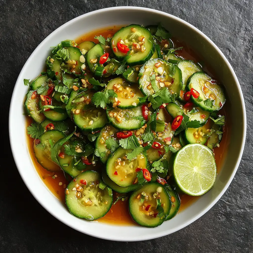 Spicy Thai Cucumber Salad