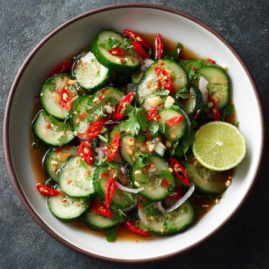 Spicy Thai Cucumber Salad