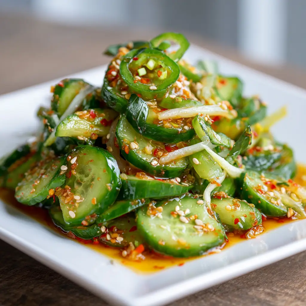 Tangy Asian Cucumber Salad