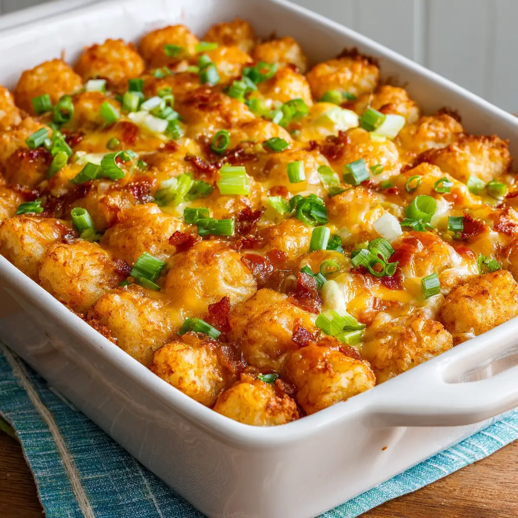 Tater Tot Breakfast Casserole