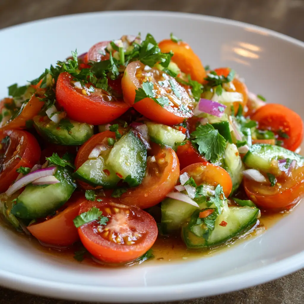 Tomato Cucumber Salad
