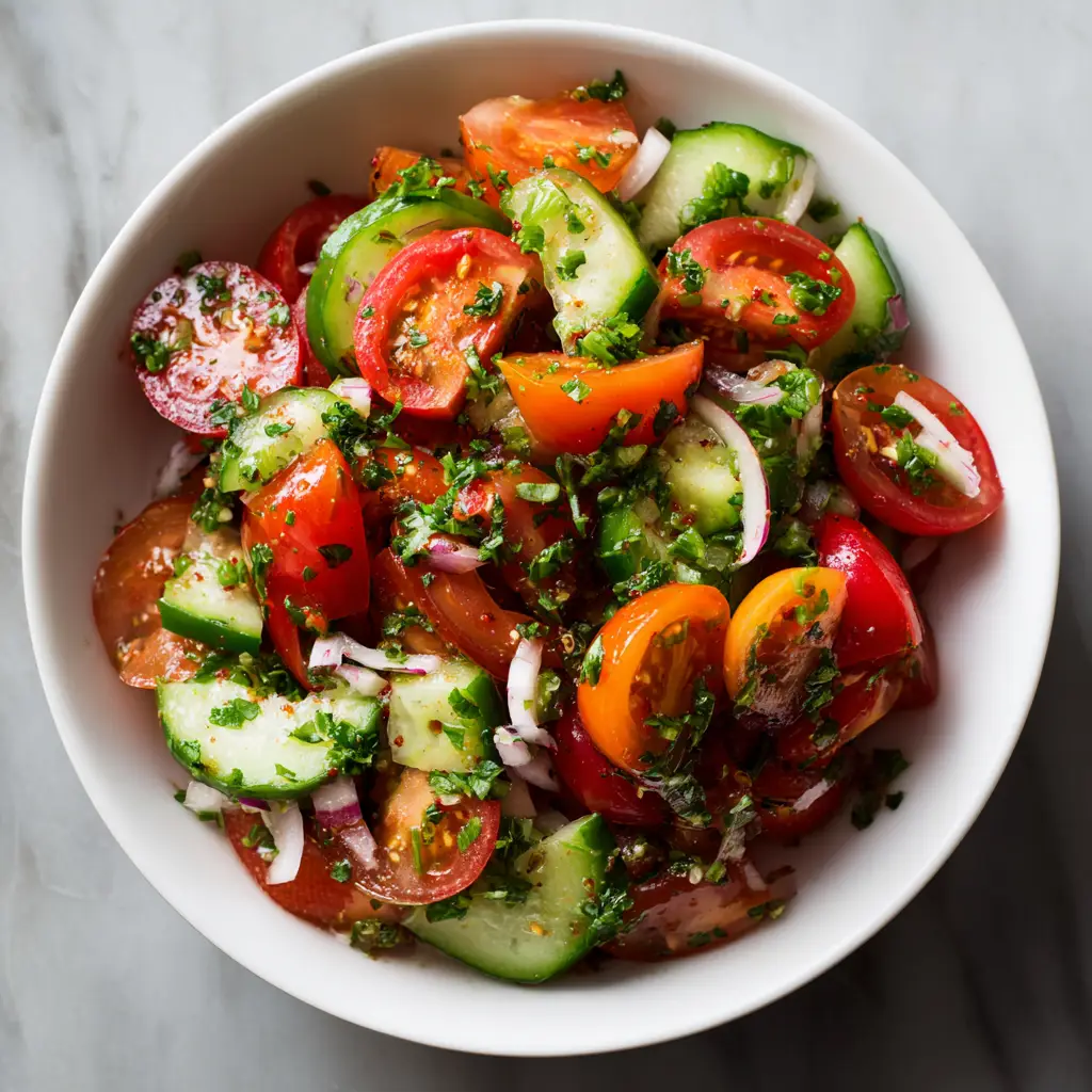 Tomato Cucumber Salad