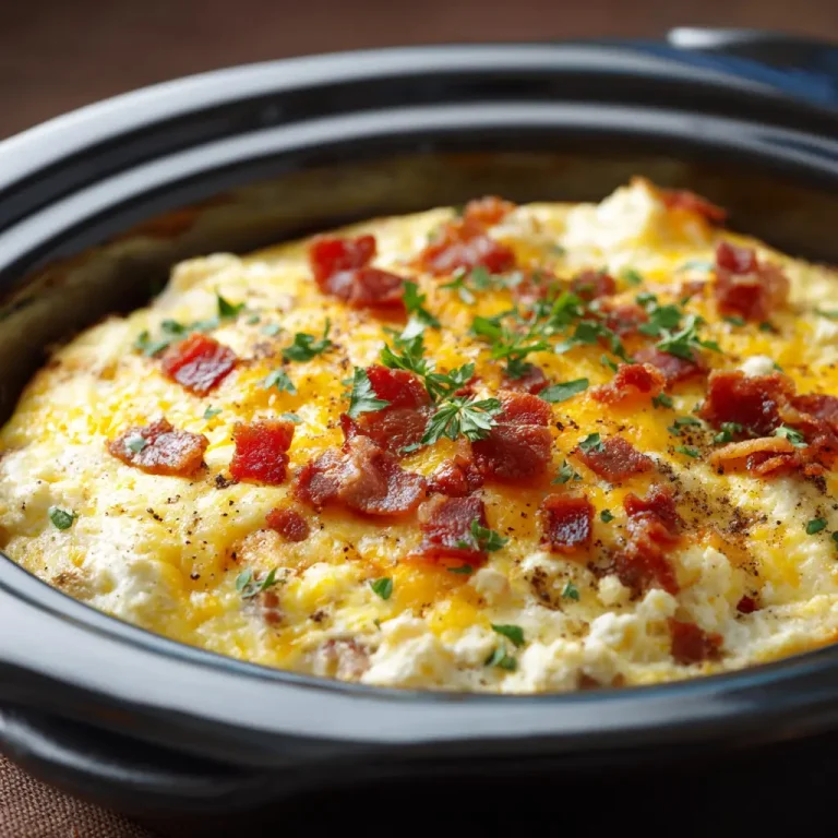 crockpot breakfast casserole
