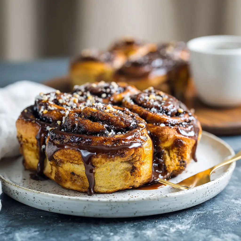 Banana Bread Cinnamon Rolls