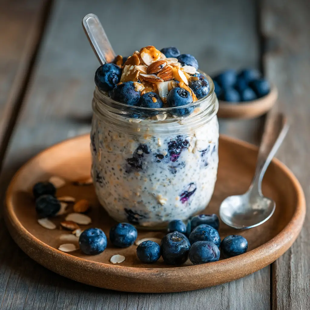 Blueberry Overnight Oats
