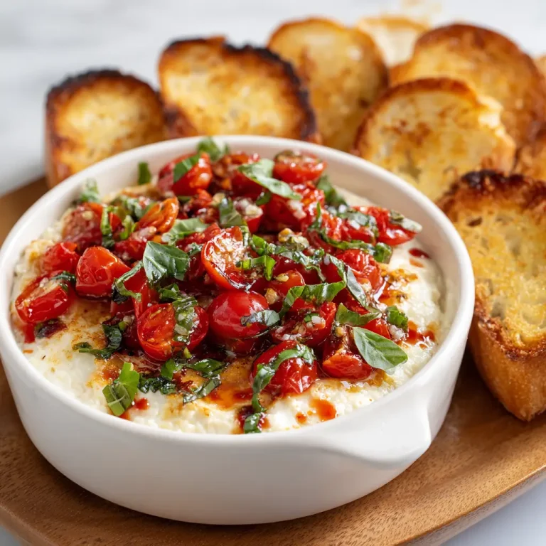 Bruschetta Dip Recipe