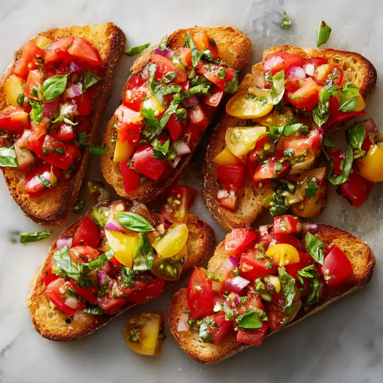 Bruschetta Recipe Easy