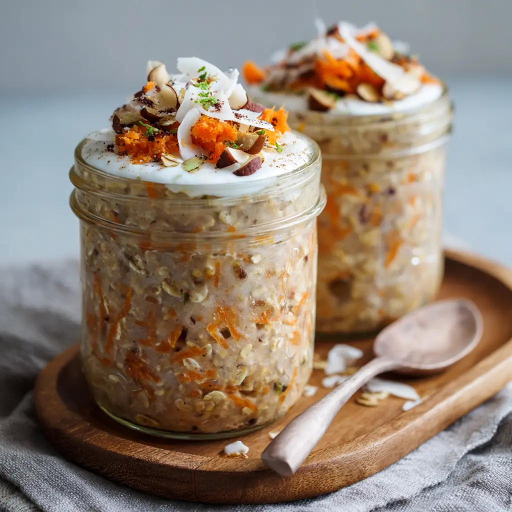 Carrot Cake Overnight Oats