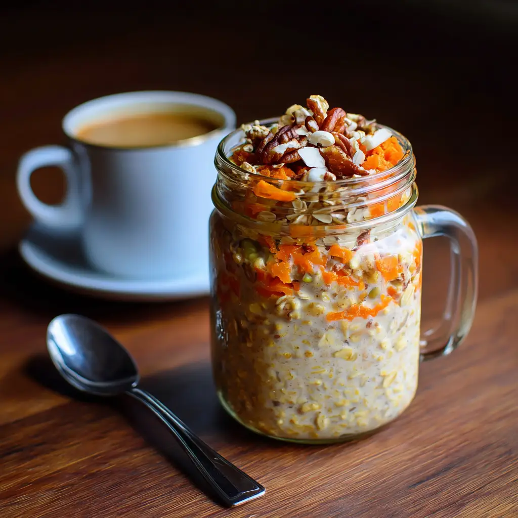 Carrot Cake Overnight Oats