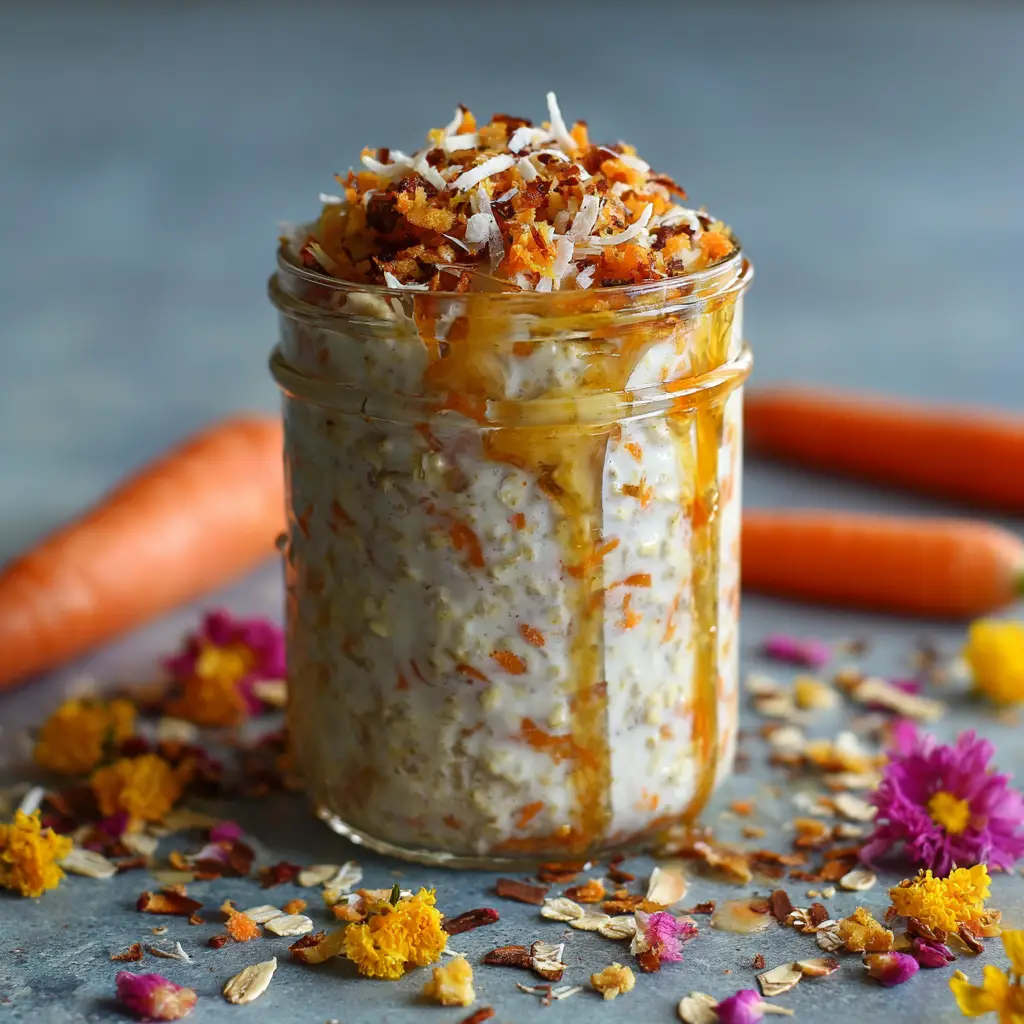 Carrot Cake Overnight Oats