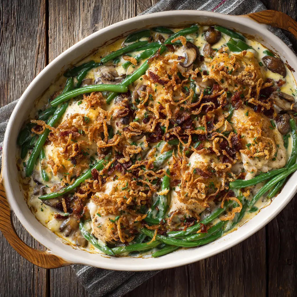 Chicken Green Bean Casserole