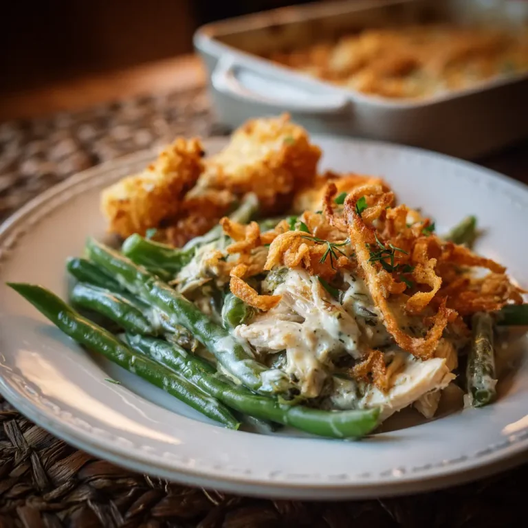 Chicken Green Bean Casserole