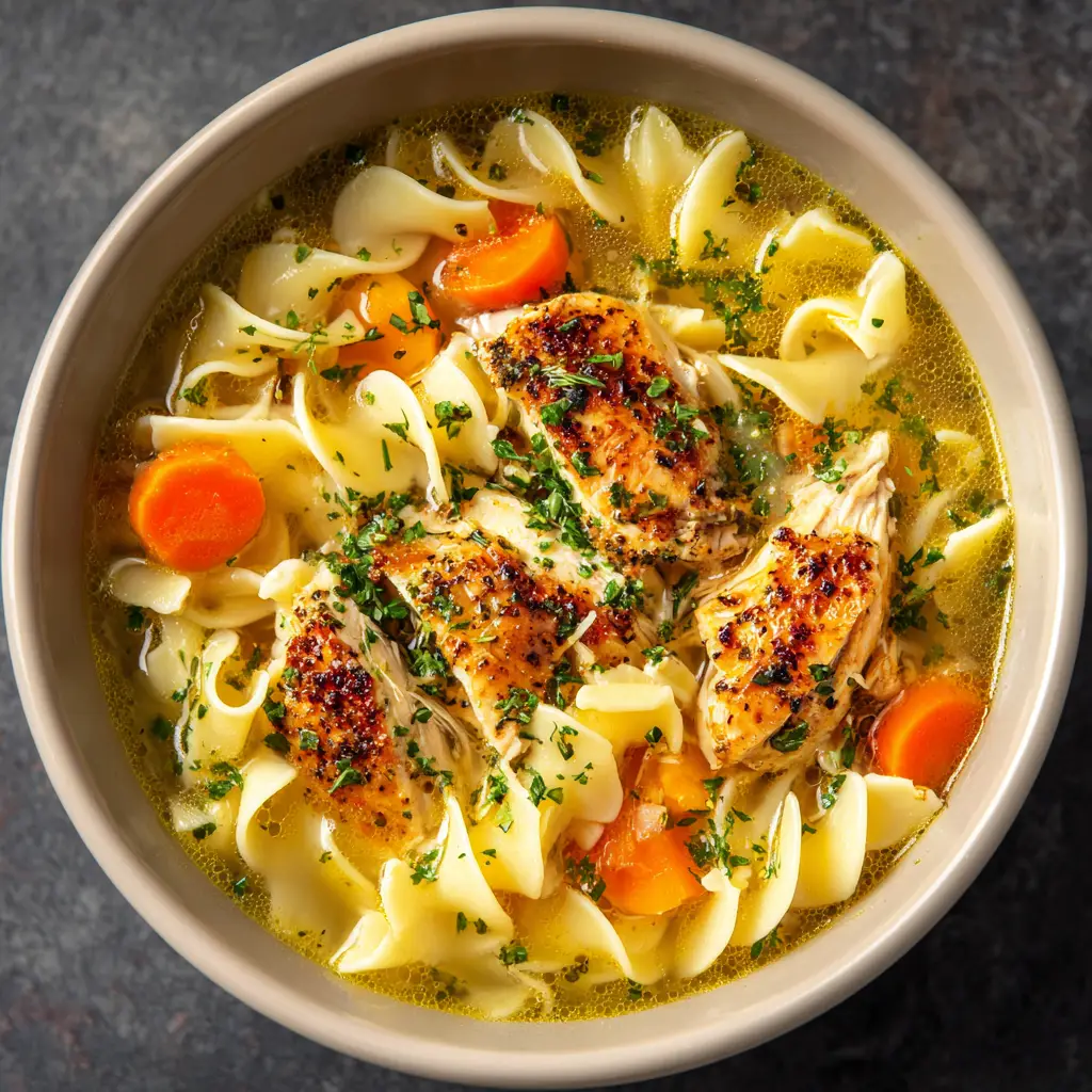 Chicken Noodle Soup with Rotisserie