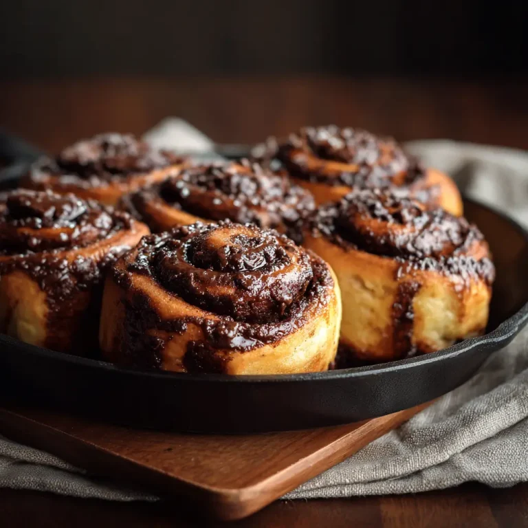 Chocolate Cinnamon Rolls