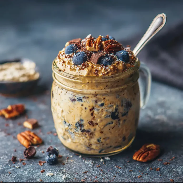 Cookie Dough Overnight Oats