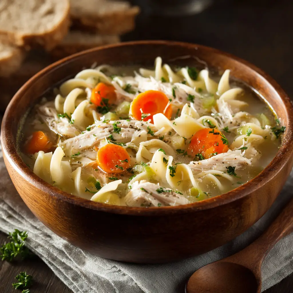 Crockpot Chicken Noodle Soup