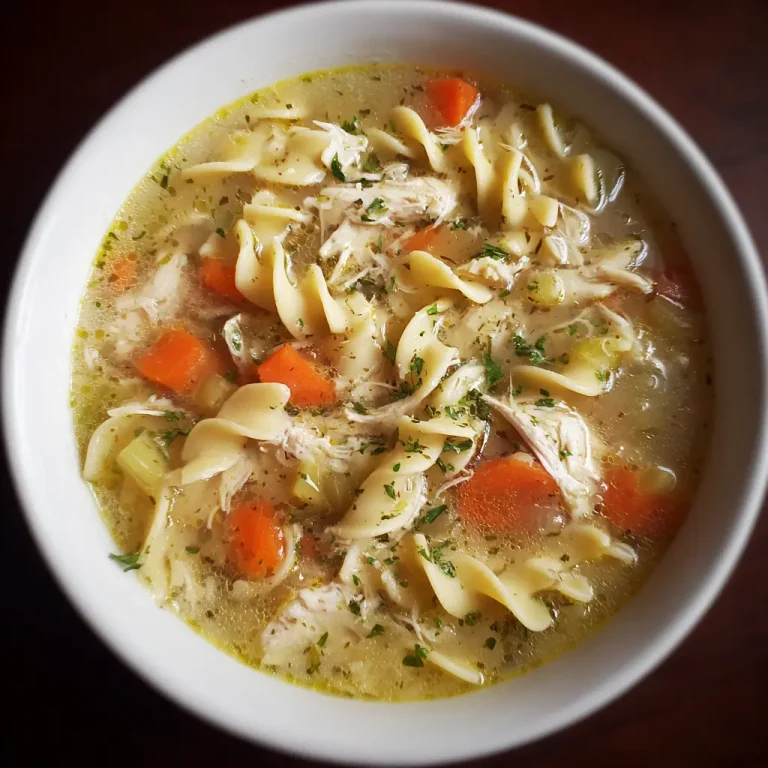 Crockpot Chicken Noodle Soup
