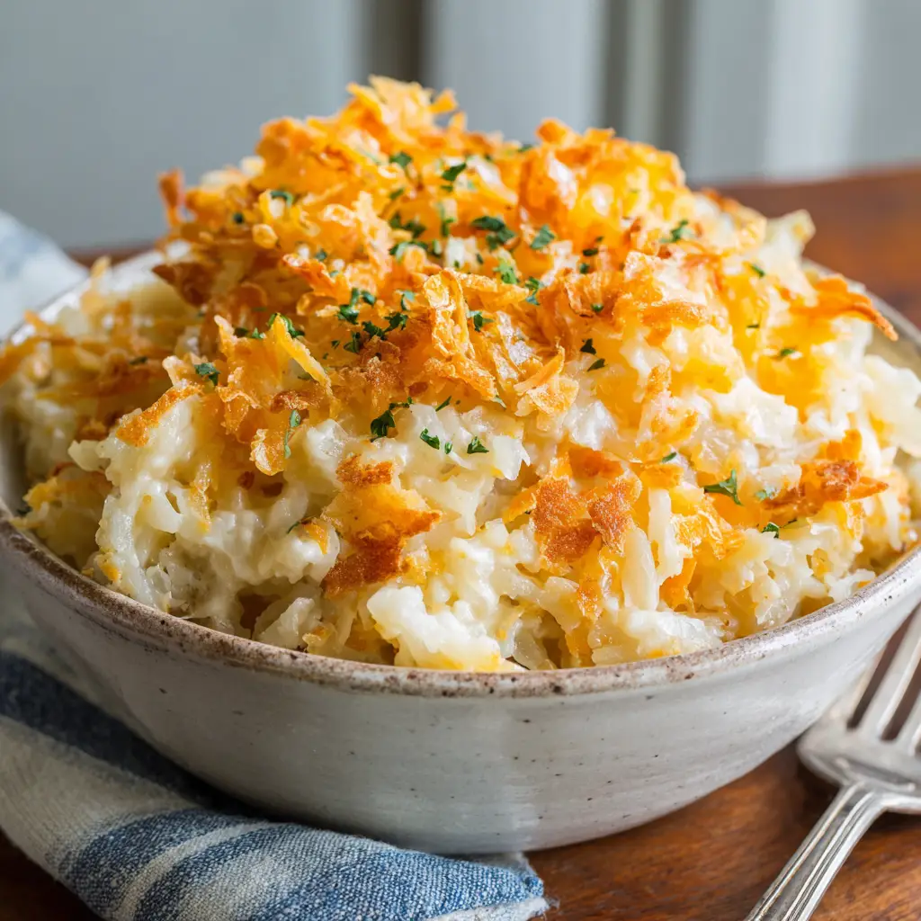 Crockpot Hashbrown Casserole