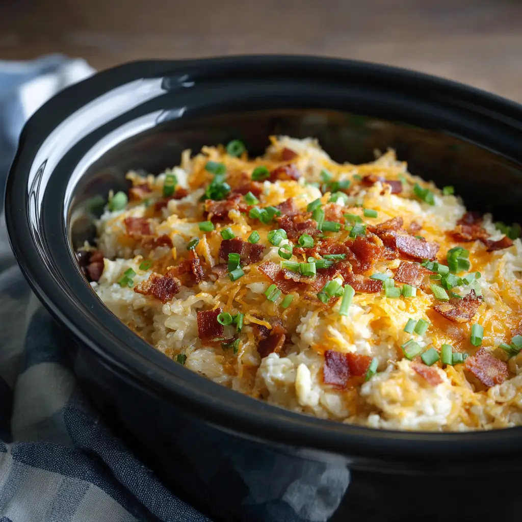 Crockpot Hashbrown Casserole