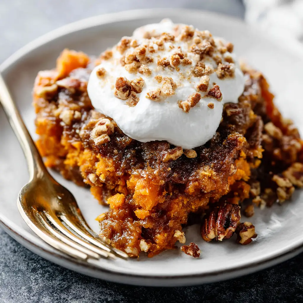 Crockpot Sweet Potato Casserole