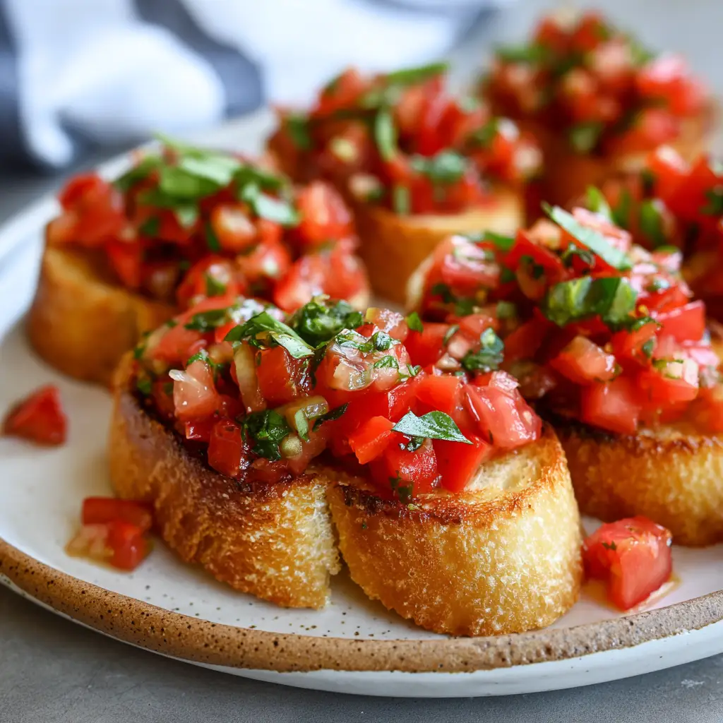 Easy Bruschetta Recipe