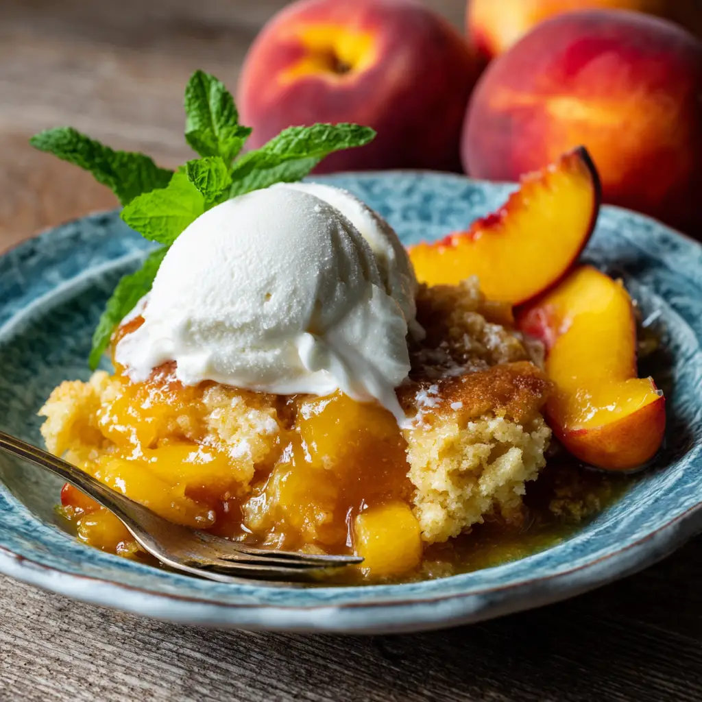 Fresh Peach Cobbler