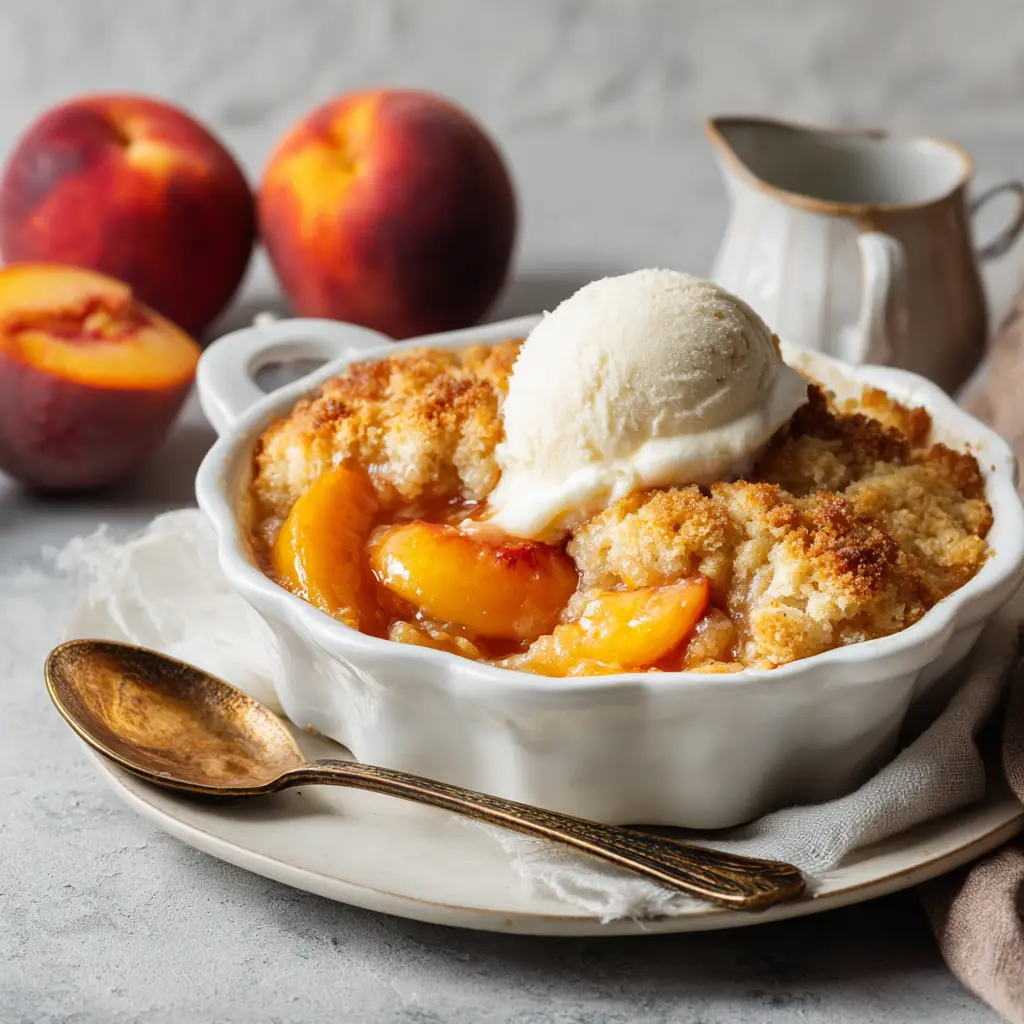 Fresh Peach Cobbler