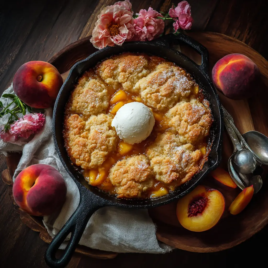 Fresh Peach Cobbler