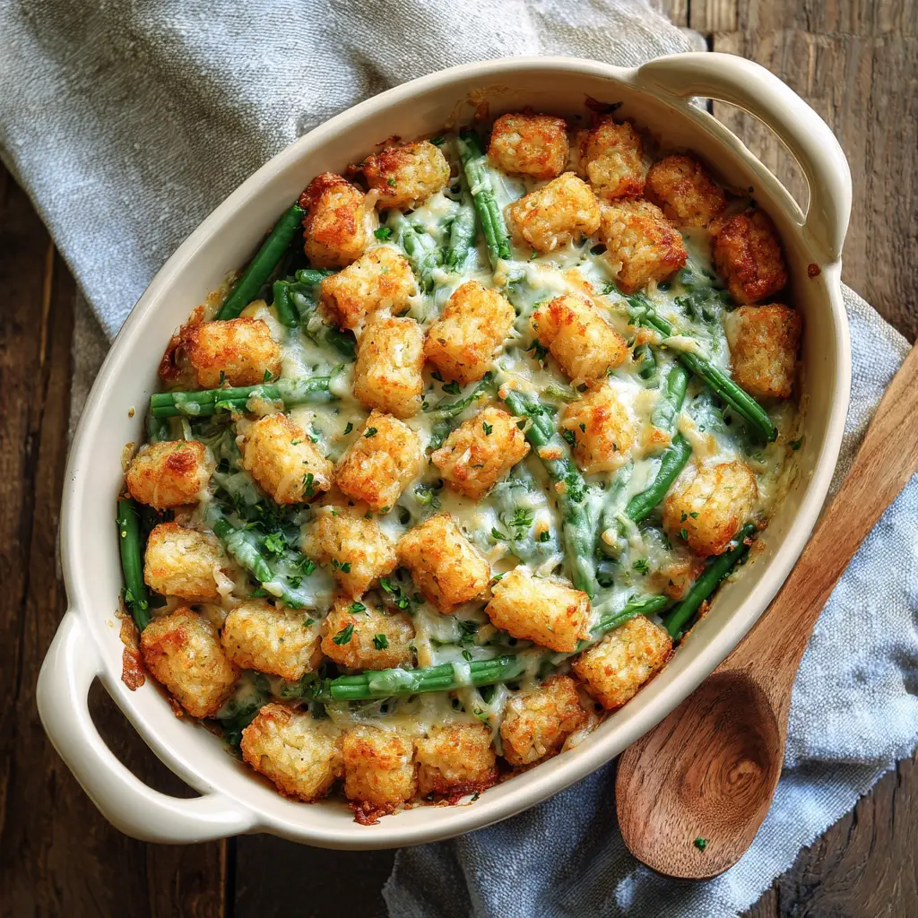 Green Bean Tater Tot Casserole