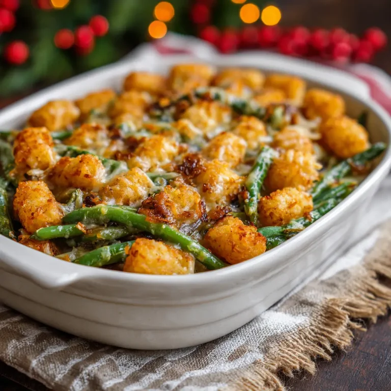 Green Bean Tater Tot Casserole