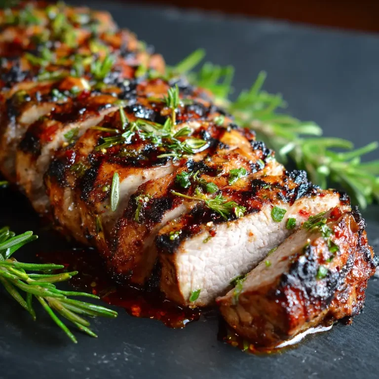 Grilled Pork Tenderloin Recipe