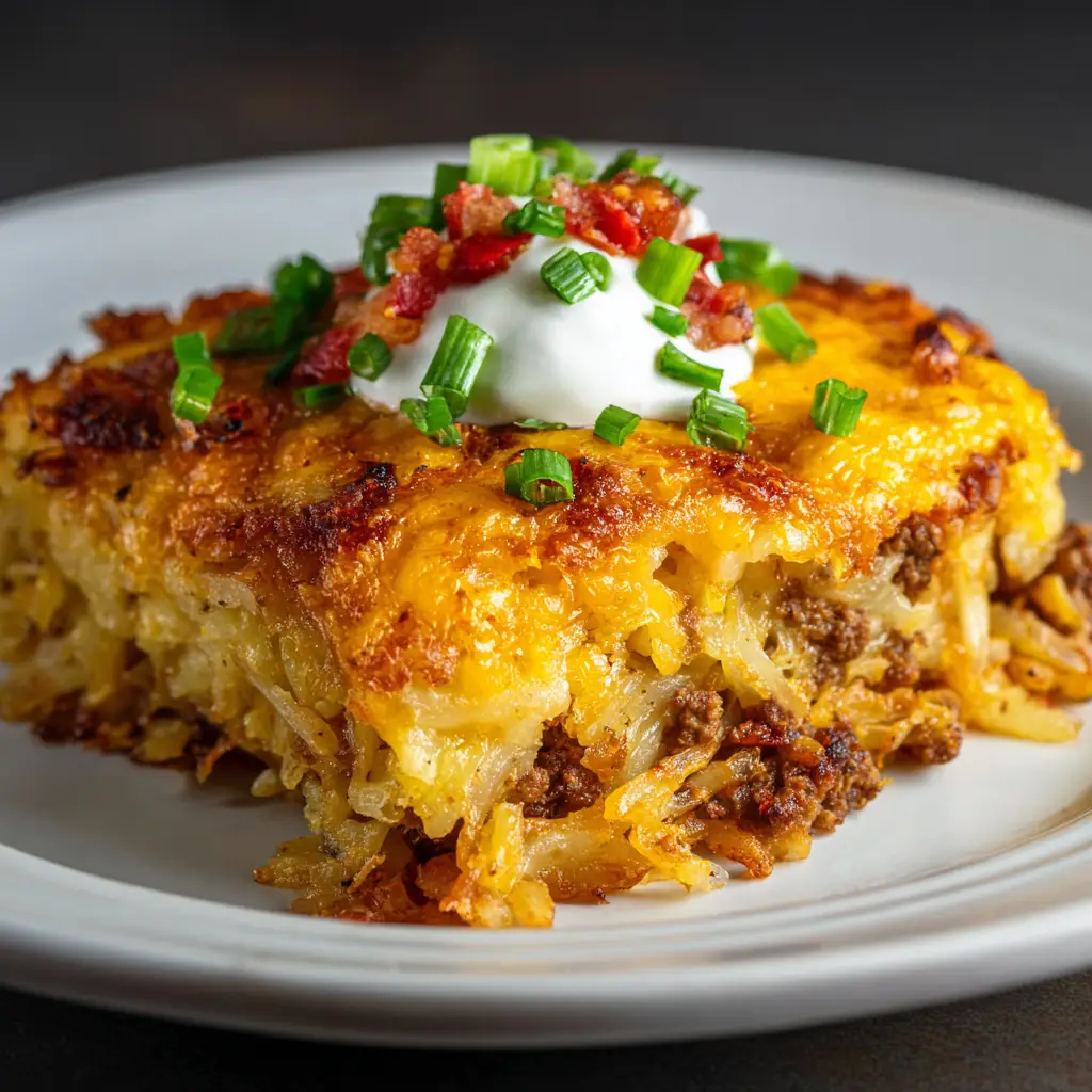 Hamburger Hashbrown Casserole