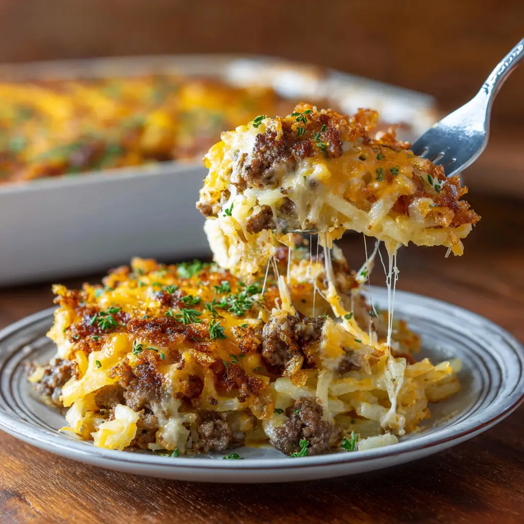 Hamburger Hashbrown Casserole