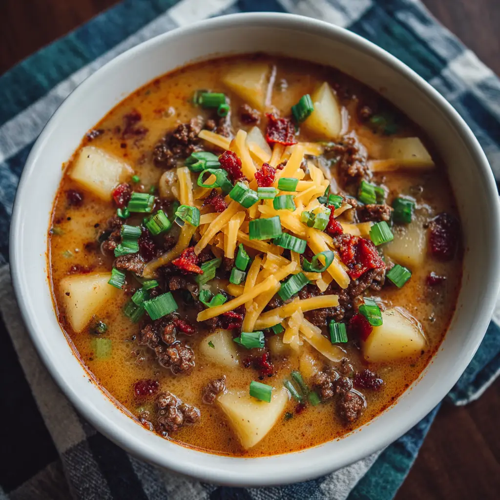 Hamburger Potato Soup