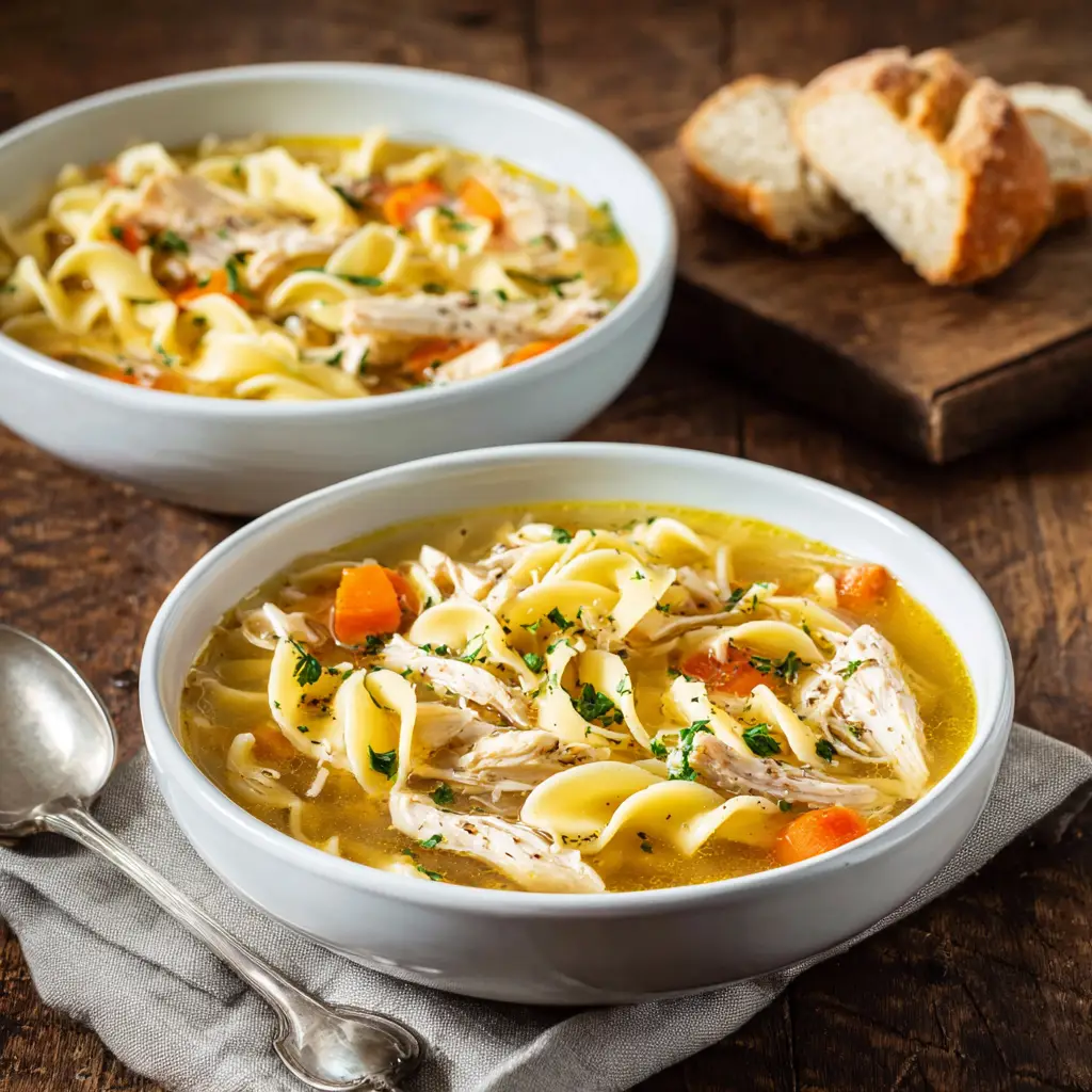 Instant Pot Chicken Noodle Soup