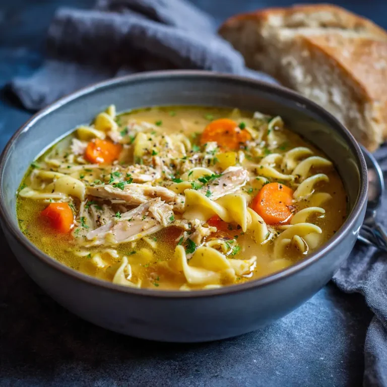 Instant Pot Chicken Noodle Soup