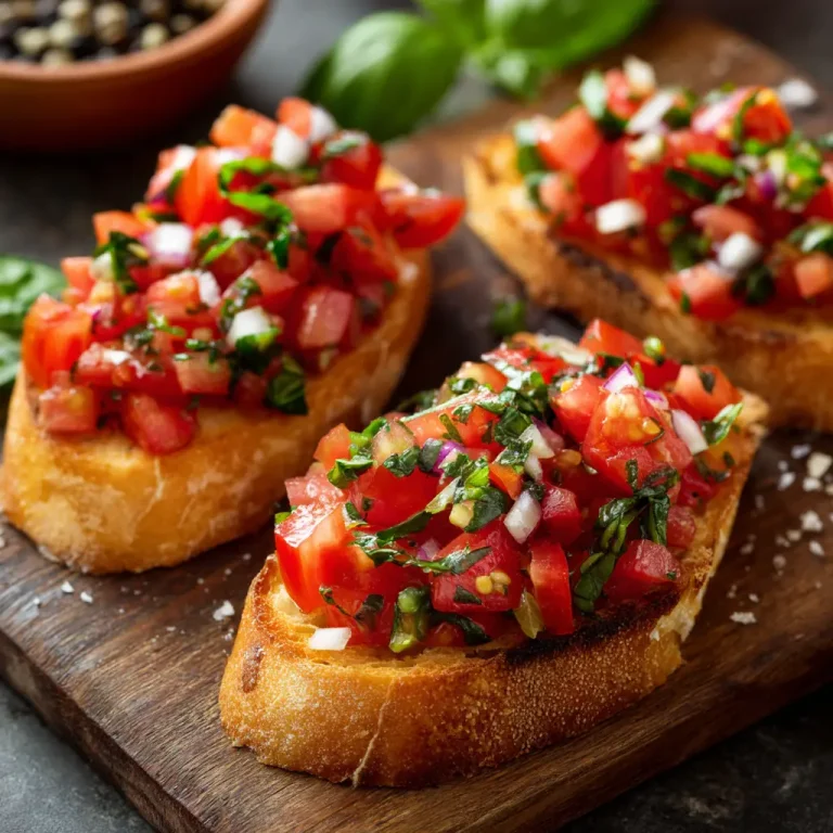 Italian Bruschetta Recipe
