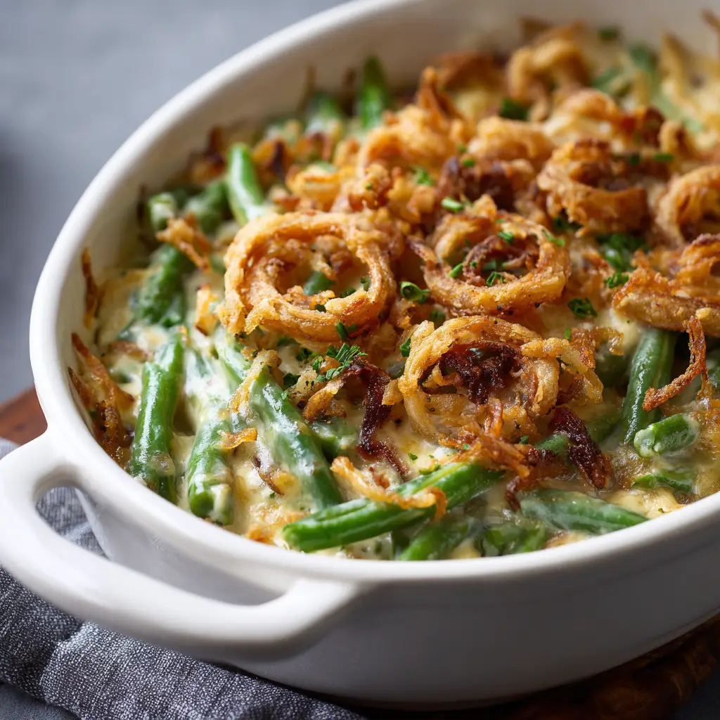 Keto Green Bean Casserole