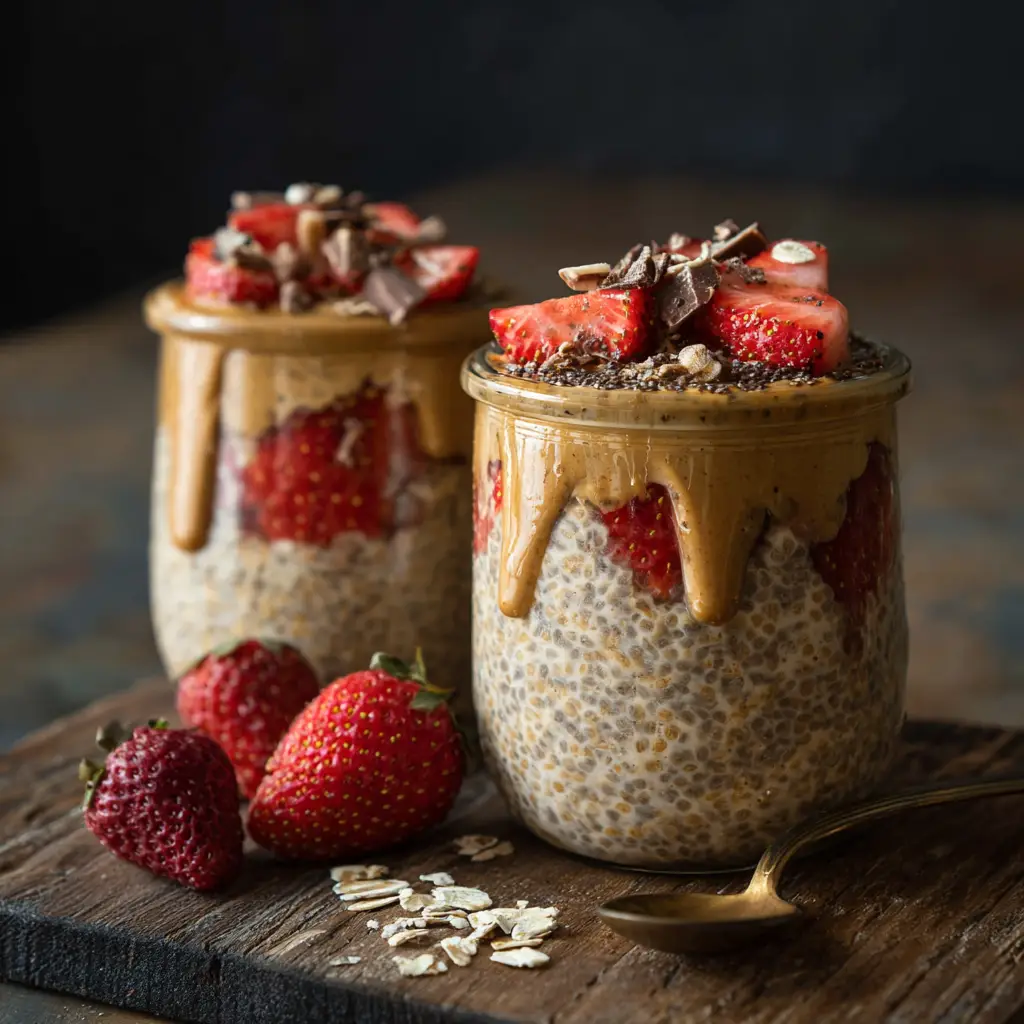 Overnight Oats with Protein Powder