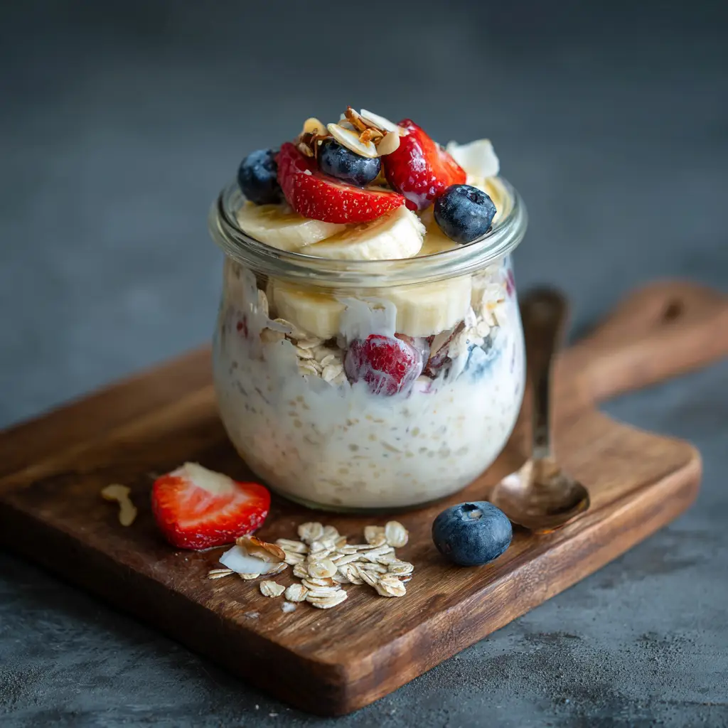 Overnight Oats with Yogurt