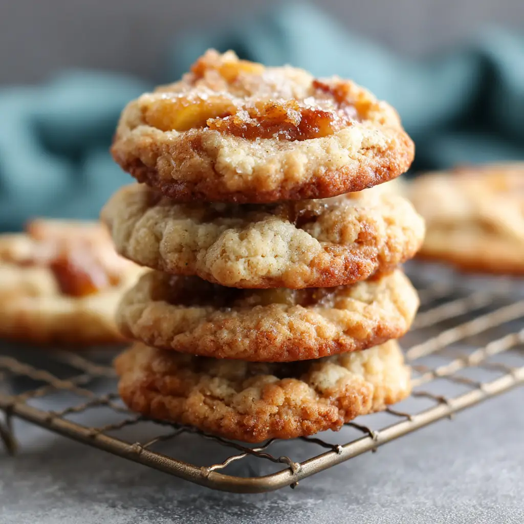 Peach Cobbler Cookies