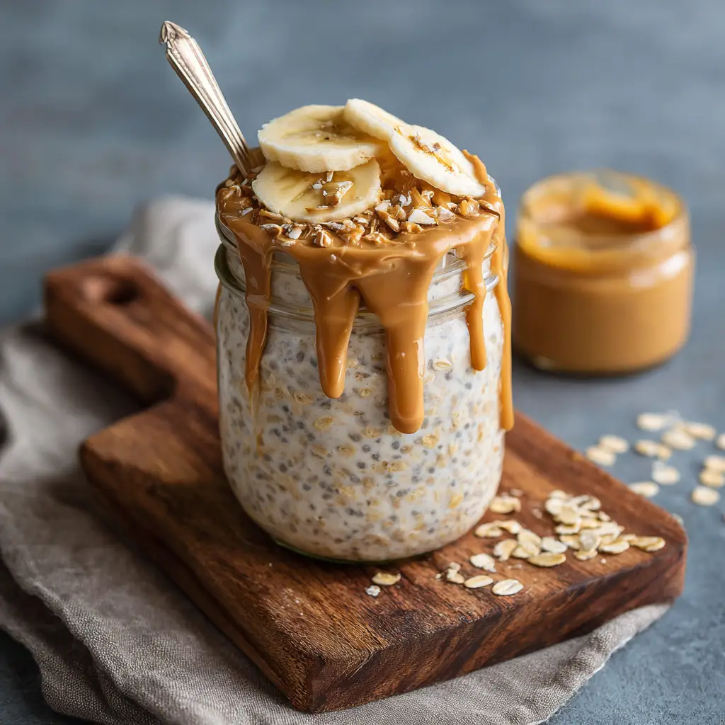 Peanut Butter Overnight Oats